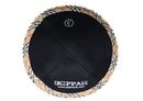 iKippah - Black Velvet With Burberry Rim Yarmulka