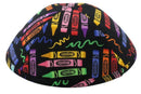 iKippah - Crayon Box Black Yarmulka