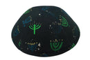 iKippah - Chanukah Black Yarmulka