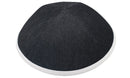 iKippah - Denim Black With White Rim Yarmulka
