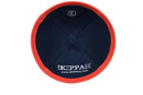 iKippah - Denim Blue With Coral Rim Yarmulka