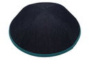 iKippah - Denim With Persian Green Rim Yarmulka