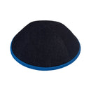 iKippah - Denim With Royal Blue Rim Yarmulka