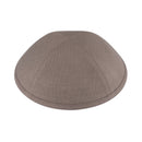 iKippah - Earth Grey Linen Yarmulka