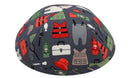 iKippah - Gone Camping Grey Yarmulka