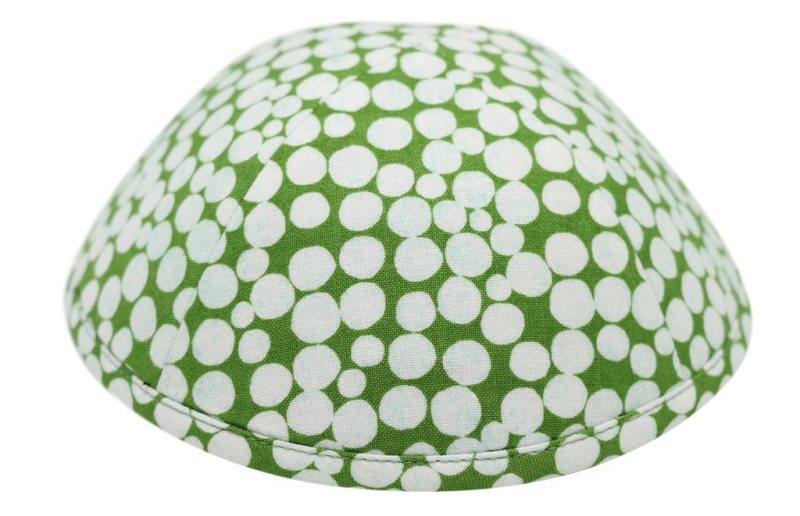 iKippah - Green Bubbles Yarmulka