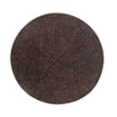 iKippah - Brown Herringbone Yarmulka