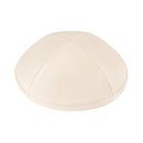 iKippah - Ivory Leather Yarmulke