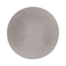 iKippah - Light Grey Linen Yarmulka