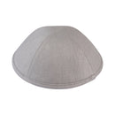 iKippah - Light Grey Linen Yarmulka