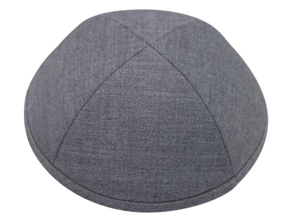 iKippah - Light Grey Suiting Yarmulka