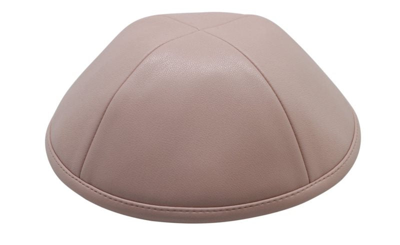 iKippah - Mauve Leather Yarmulka