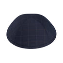 iKippah - Navy Checker Yarmulka