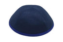iKippah - Navy With Royal Blue Rim Yarmulka