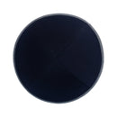 iKippah - Navy Suiting With Grey Rim Yarmulka