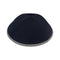 iKippah - Navy Suiting With Grey Rim Yarmulka