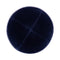 iKippah - Navy Velvet With Grey Rim Yarmulka