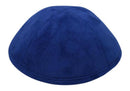 iKippah - Royal Blue Suede Yarmulka