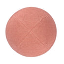 iKippah - Salmon Burlap Yarmulka