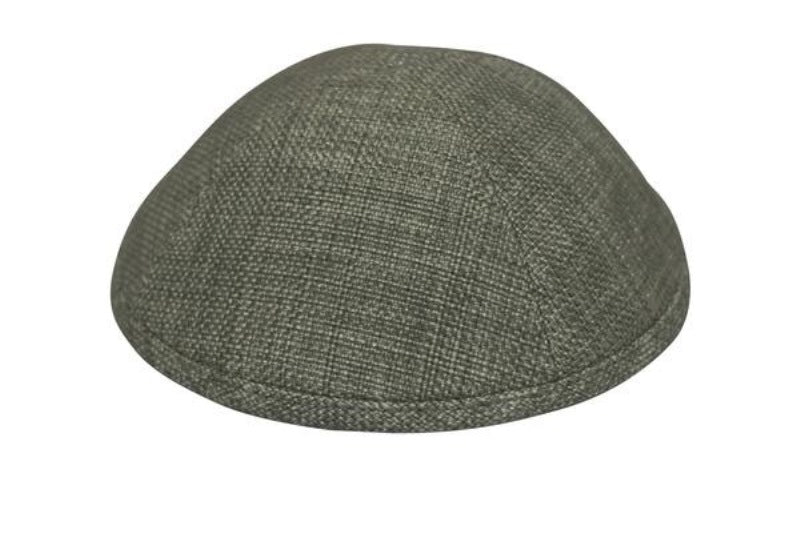 iKippah - Silver Metallic Yarmulka