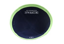 iKippah - Tie Dye Denim With Neon Green Rim Yarmulka