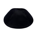iKippah - Black Velvet Rimless Yarmulka