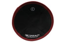 iKippah - Black Velvet With Burgundy Rim Yarmulka