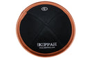 iKippah - Black Velvet With Camel Rim Yarmulka