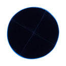 iKippah - Velvet Navy With Royal Blue Rim Yarmulka