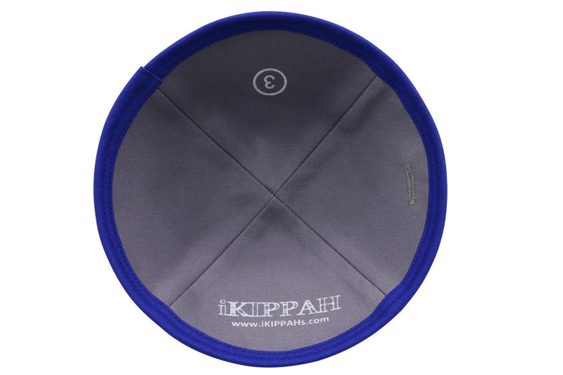 iKippah - Royal Blue Velvet Yarmulka