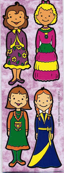 Large Die Cut Stickers - Big Girls