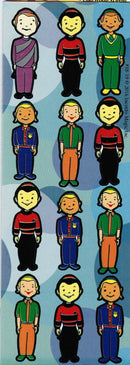 Small Die Cut Stickers - Little Boys