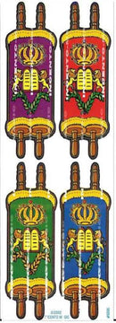 Colored Torah Stickers