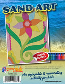 Sand Art Flower Design