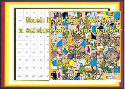 Cheerful Brachos Sticker Puzzle