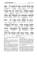 Artscroll Interlinear Tehillim - Brown Yerushalayim Leather