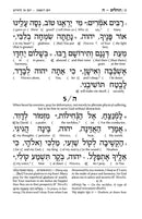 Artscroll Interlinear Tehillim - Two Tone Yerushalayim Leather