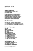 The Chronicals of Meir Ben Yaakov: The Search For The Crown