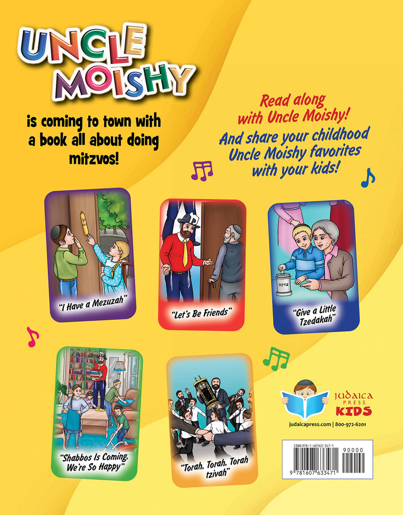 Uncle Moishy - Let's Do Mitzvos! (Book & CD)