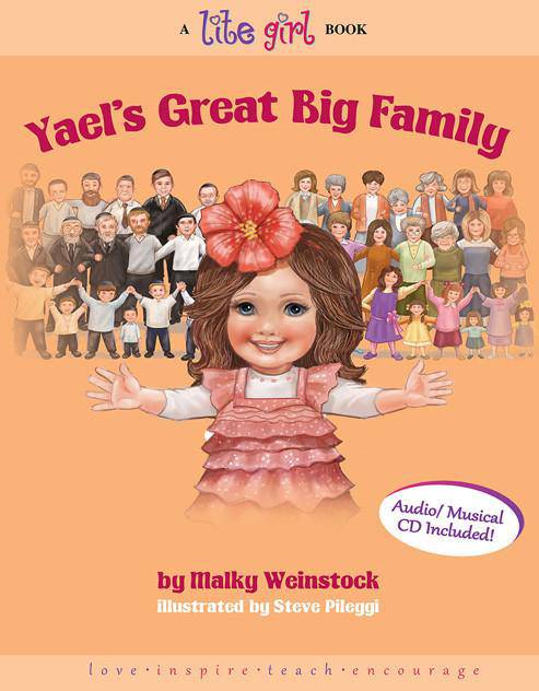Lite Girl: Yael's Great Big Family (Book & CD) - Volume 7