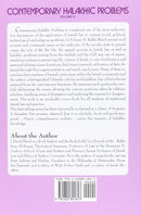 Contemporary Halakhic Problems - Volume 4