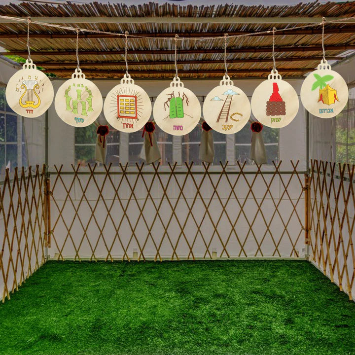 Sukkah Decoration: DIY Ushpizin Hanging