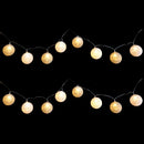 Sukkah Decoration: Cotton Balls String Lights