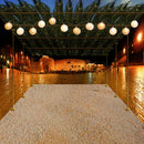 Sukkah Decoration: Cotton Balls String Lights