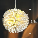 Sukkah Decoration: Flower Ball Hanging Light