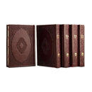 Machzor 5 Volume: Sefard Medium - Maroon