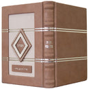 Haggadah Shel Pesach: Antique Leather 3D With Crystal Diamond - Full Size