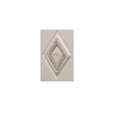 Haggadah Shel Pesach: White Antique Leather With Crystal Diamond - Full Size