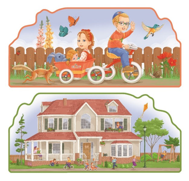 Fishy's Bike and Home Puzzle - 24 Pieces