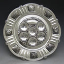 Seder Plate: Silver Plated - 12"